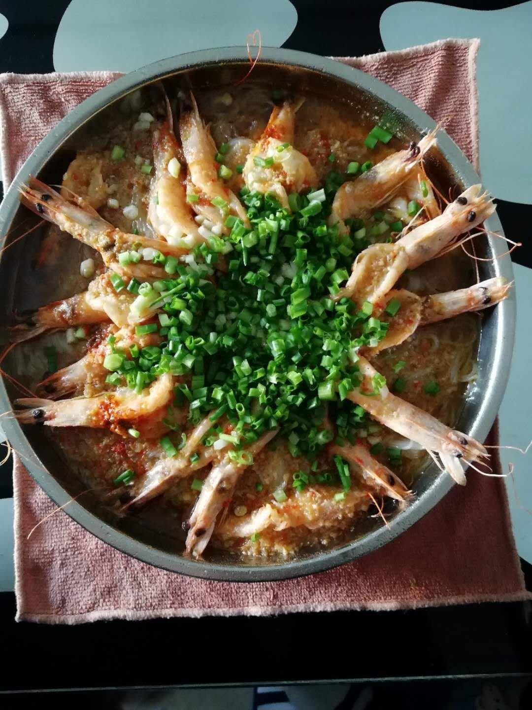蒜蓉粉丝蒸虾