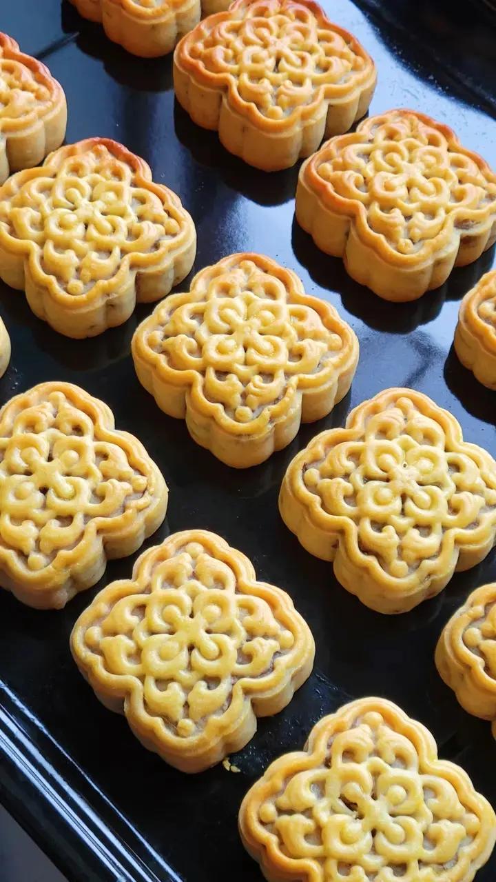 广式五仁月饼蜂蜜版（不用转化糖浆）