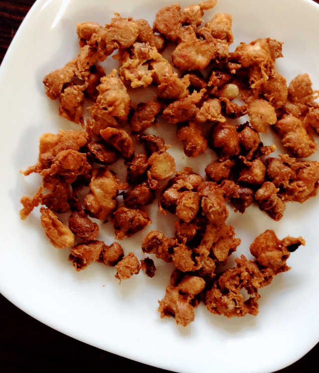 每一天为明天11做的油炸裹面五香花生