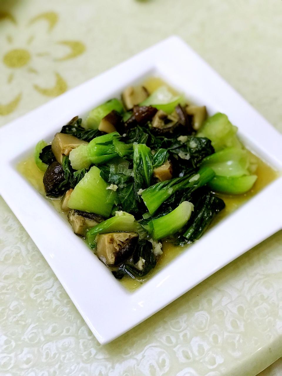 香菇炒青菜
