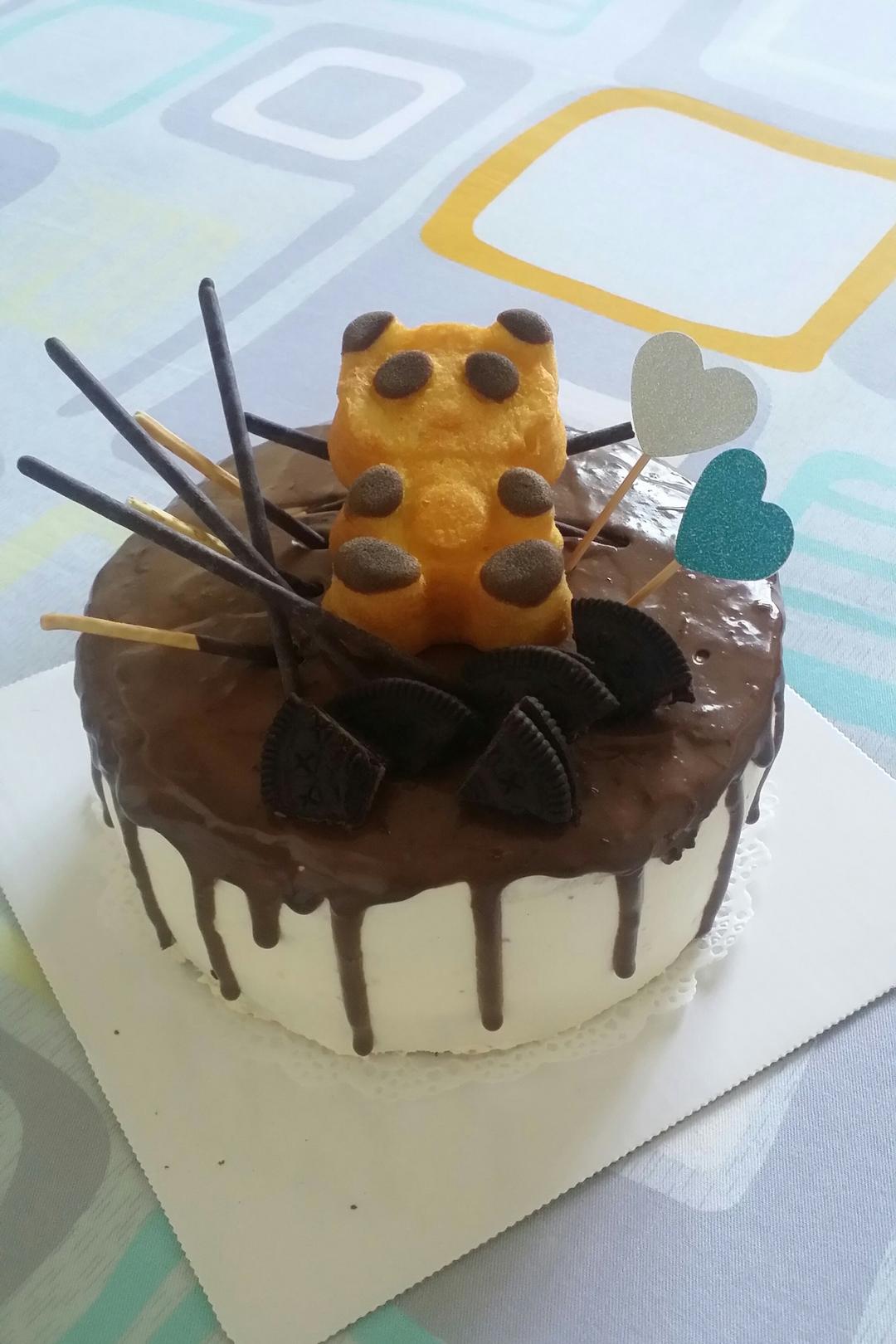 蛋糕淋面之一：甘那许淋面（详细解答淋面太稠的问题）