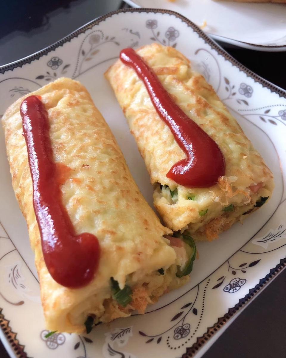 早餐鸡蛋煎饼