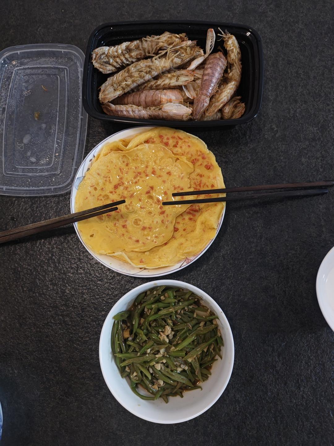 葱花火腿鸡蛋软饼