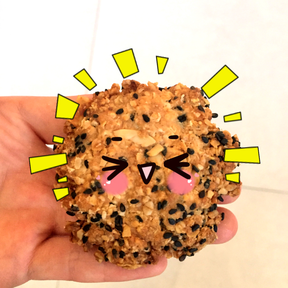 黑芝麻燕麦高纤饼干（无添加，另含植物油减脂配方）
