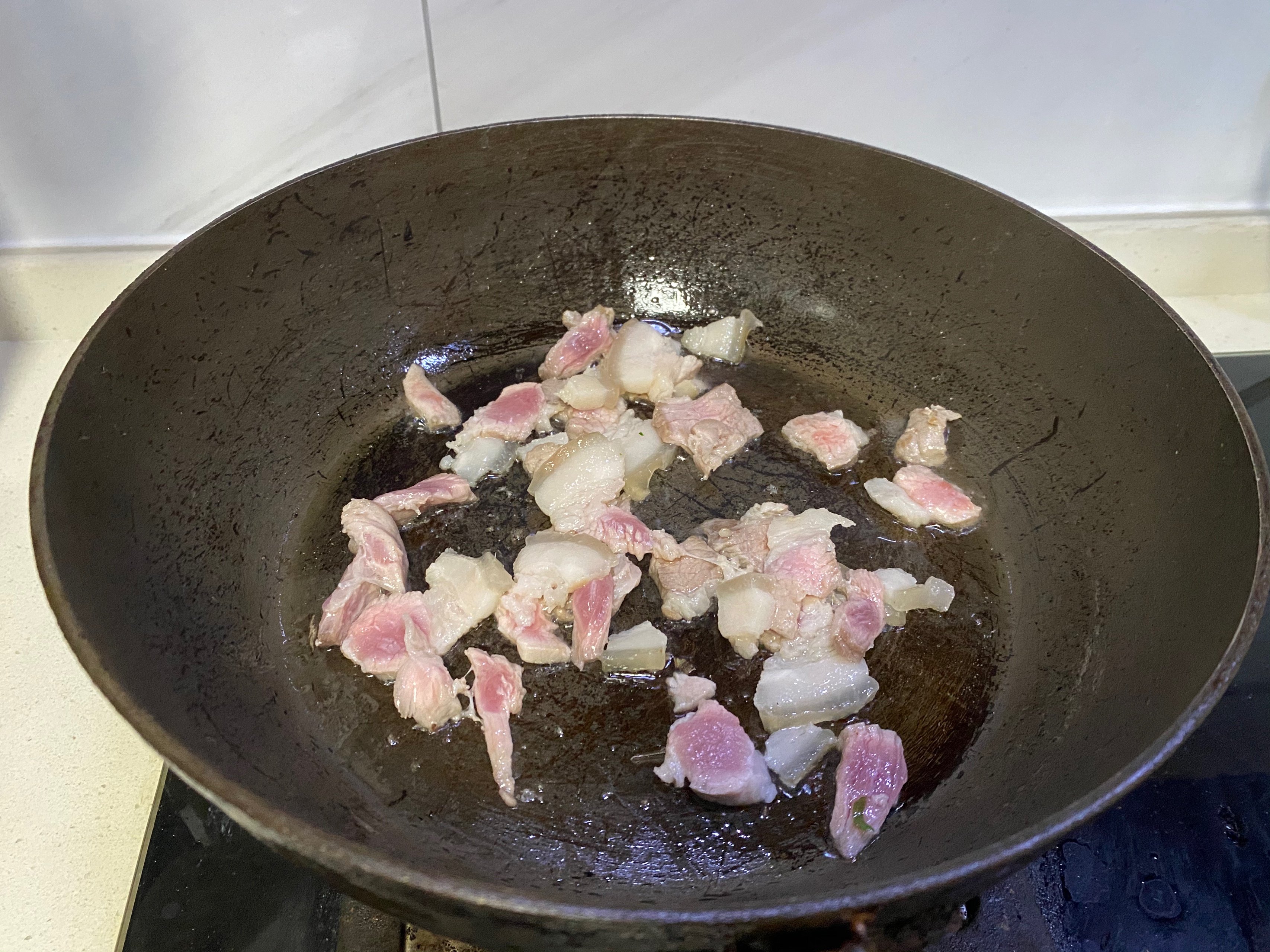 西葫芦炒肉(干锅西葫芦)的做法 步骤3