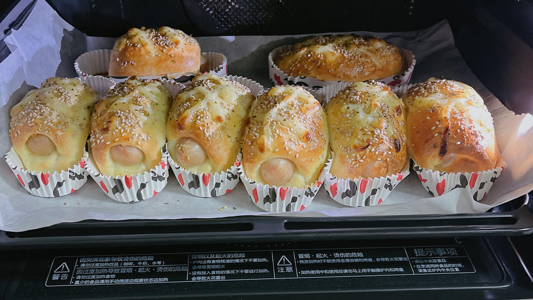 一次性发酵超软小胖纸香肠面包