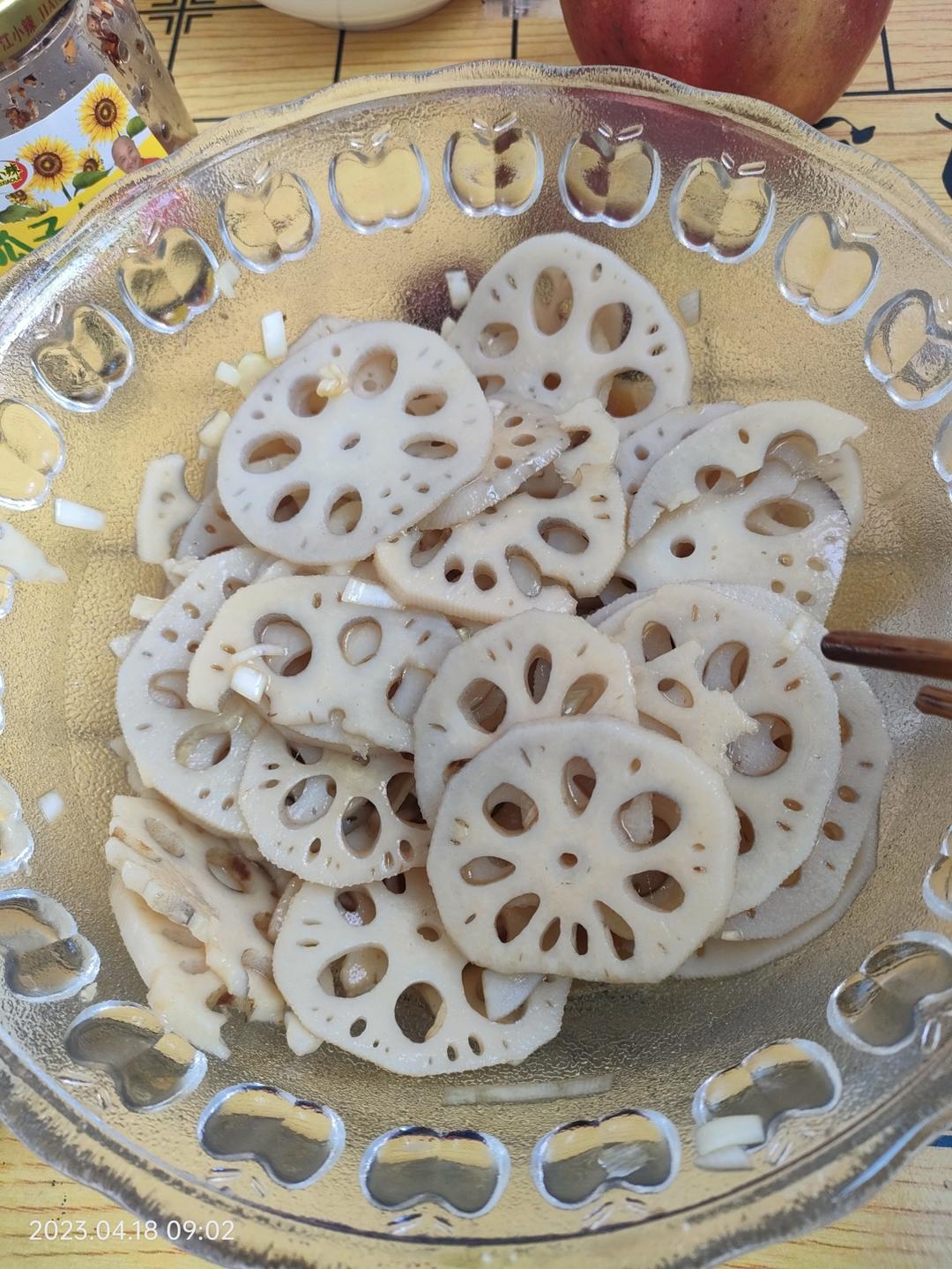 凉拌藕片