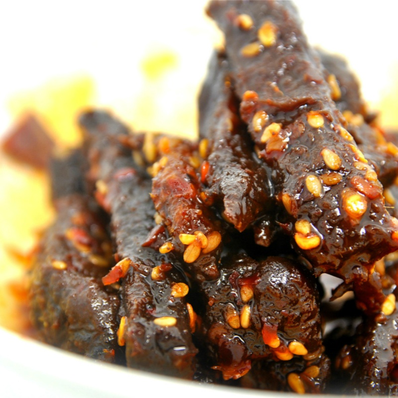 麻辣牛肉干