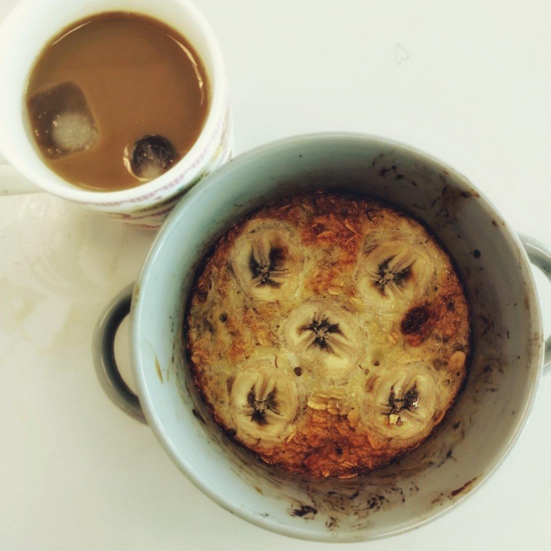 减脂香蕉烤燕麦