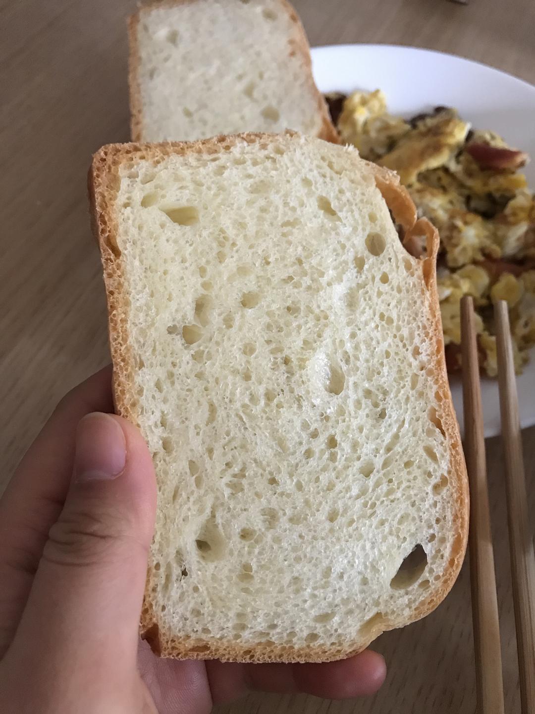 纯奶手撕吐司的做法 步骤1