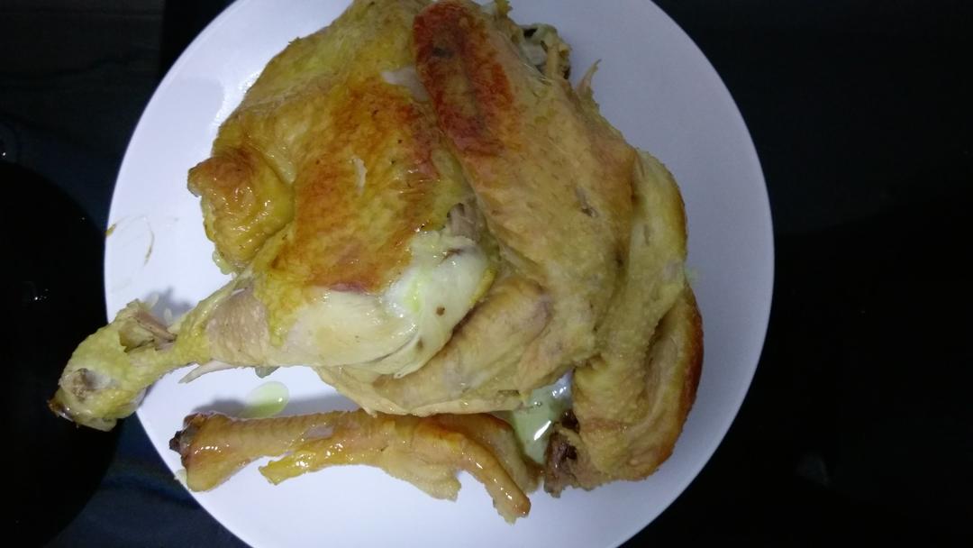 电饭煲版盐焗鸡