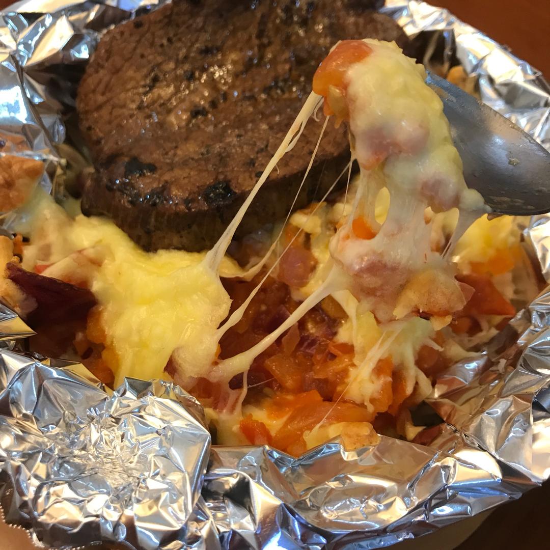 "芝士"就是力量--黑胡椒牛肉焗饭