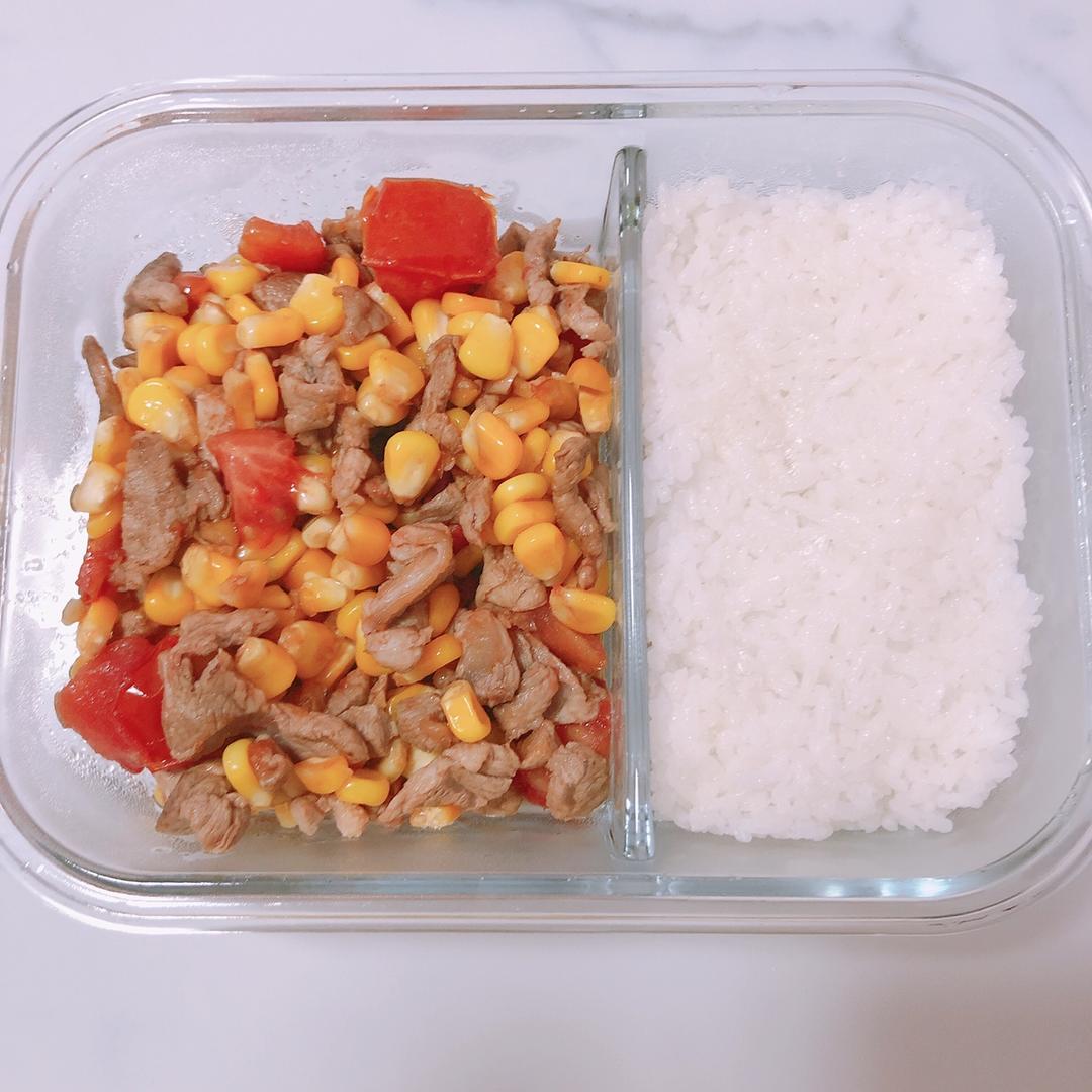 玉米炒肉末【超级下饭的快手家常菜】