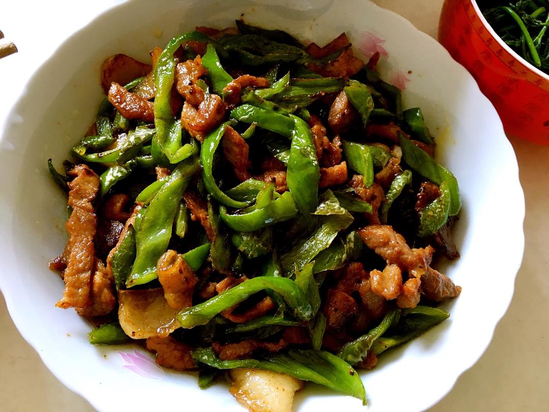 青椒炒肉丝