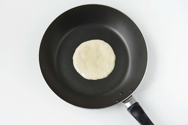 无油少糖的焦糖水果松饼 pancake的做法 步骤5