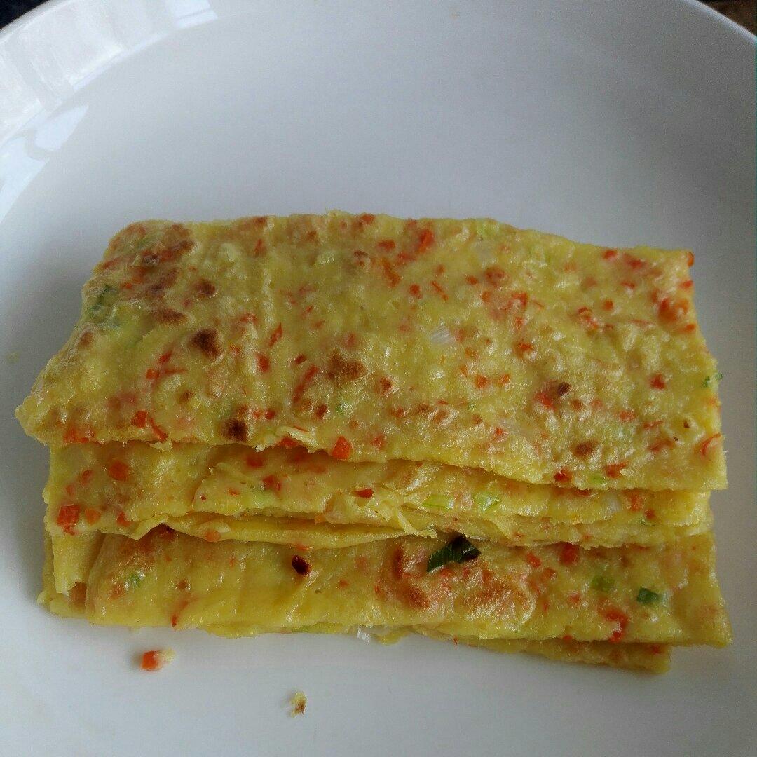 豆渣蛋饼