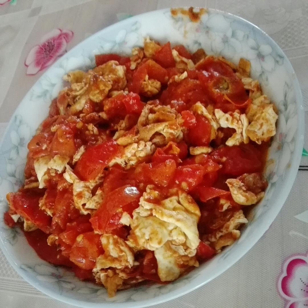 西红柿炒鸡蛋