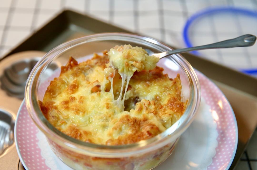 温暖向阳sunny做的芝士焗土豆泥