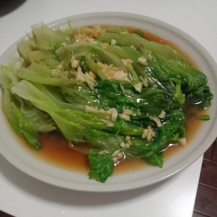 白灼生菜（罗马生菜）