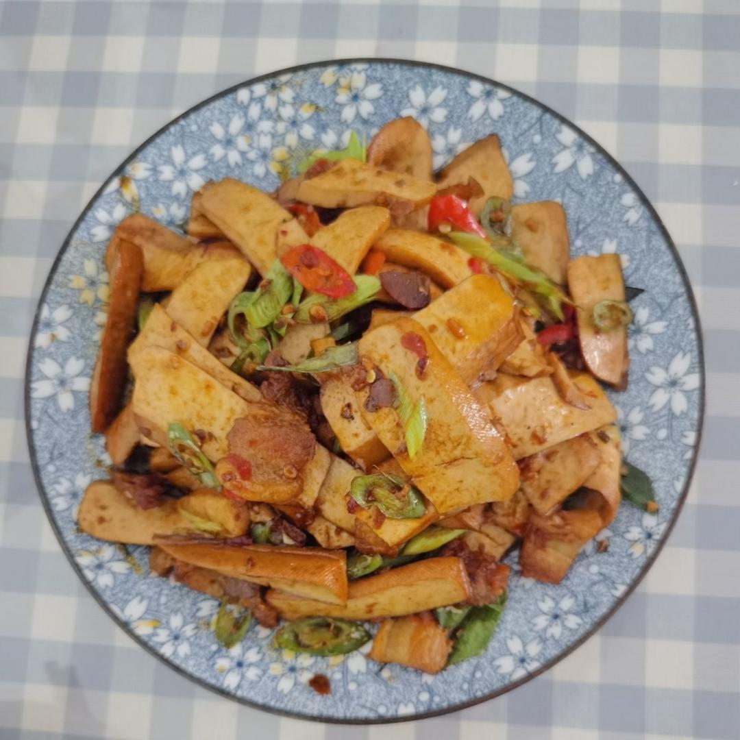下饭湘菜【小炒攸县香干】，随手一炒就好吃！