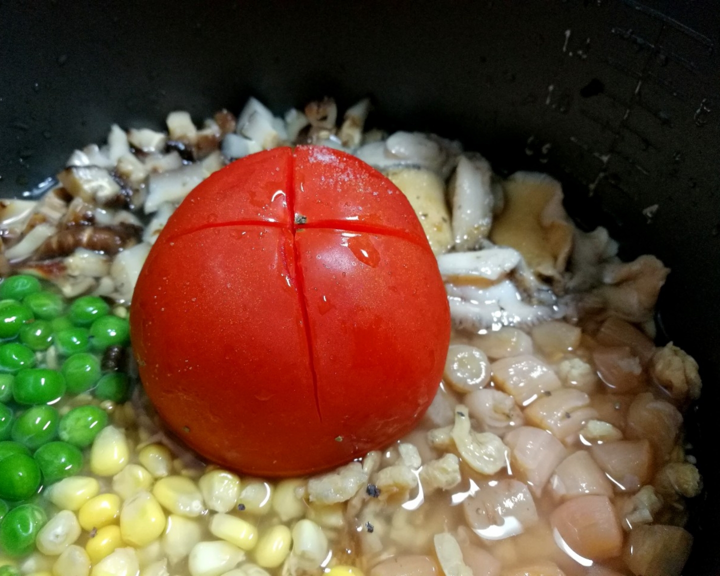 鲜掉牙土豪番茄饭的做法
