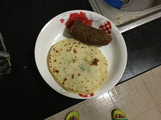 饺子皮葱油饼