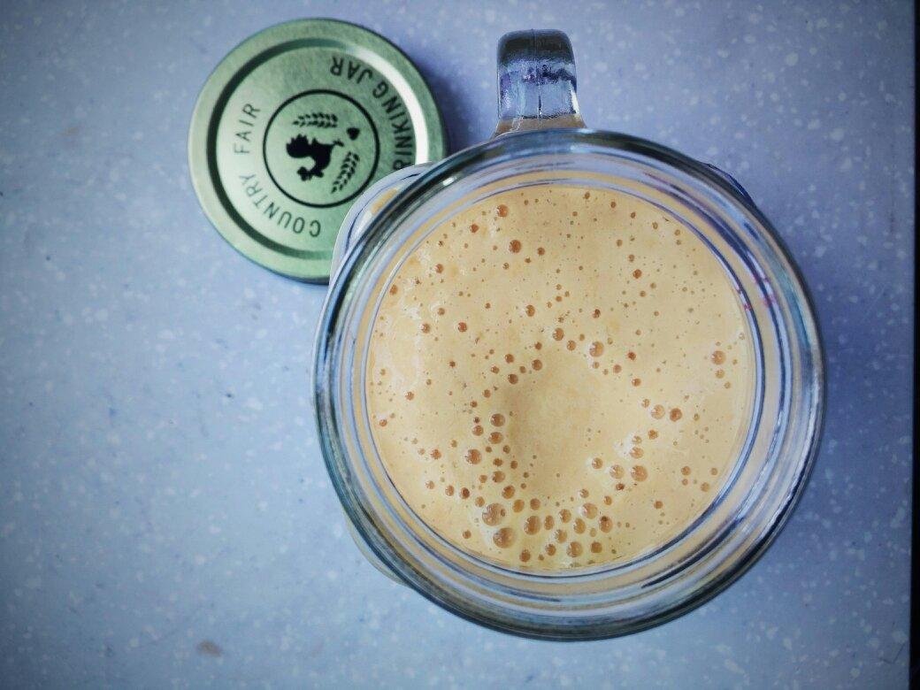 优格杂果冻奶昔