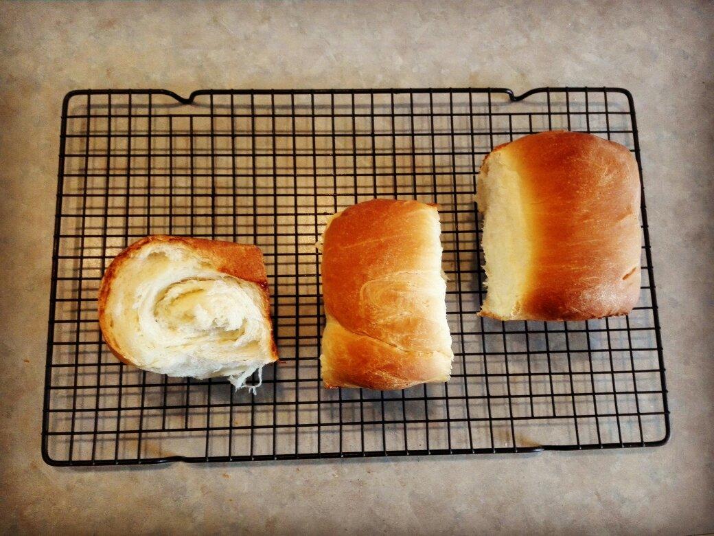 老面包土司！（普通面粉，植物油也可以做出好面包！小时候的味道。。。）