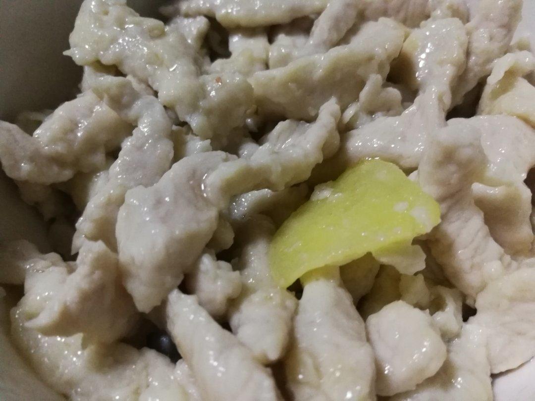 百搭的肉丝嫩炒法