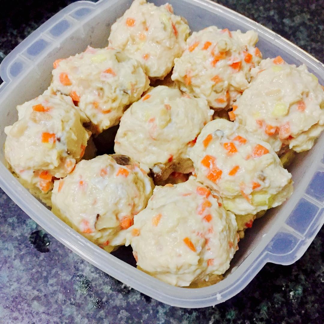 高蛋白低卡鸡肉丸子（无碳水版）增肌减脂必备！！！120kcal/100g