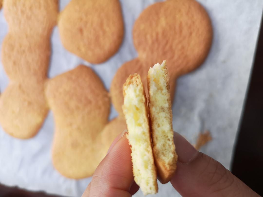 无黄油！蛋黄小饼干