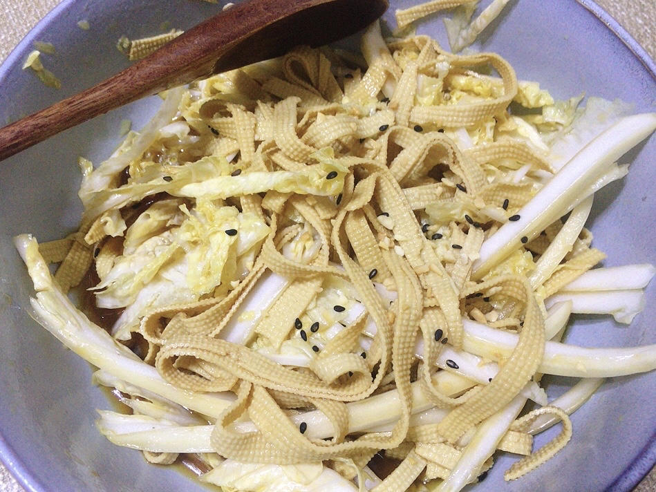 【健康三餐】白菜拌豆腐丝