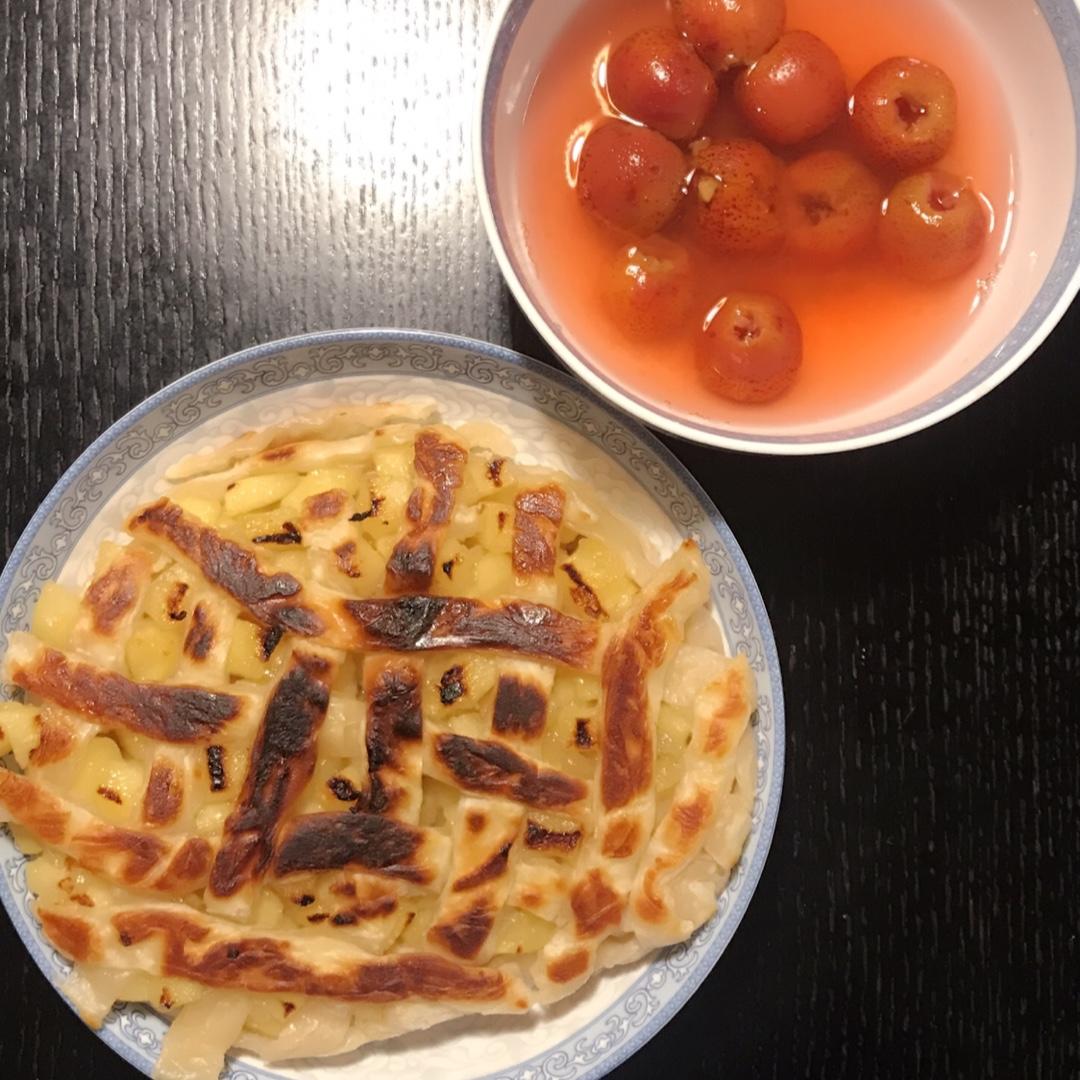 简易快手苹果派