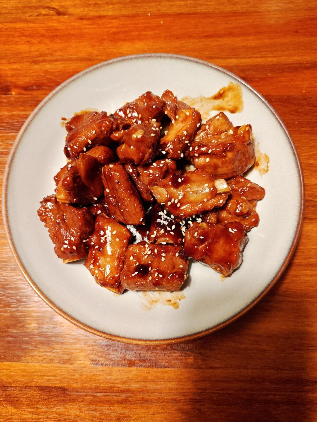 懒人版糖醋排骨