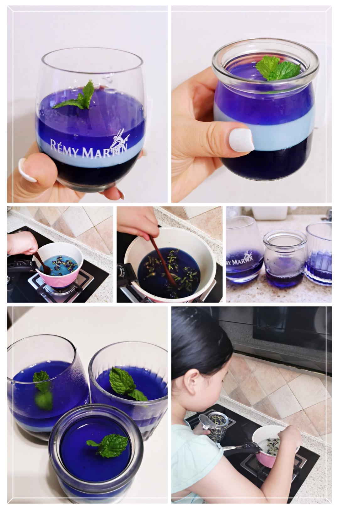 梦幻星空双层布丁