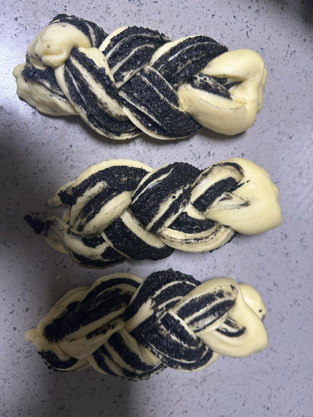 料多多系列--黑芝麻奶酥小吐司