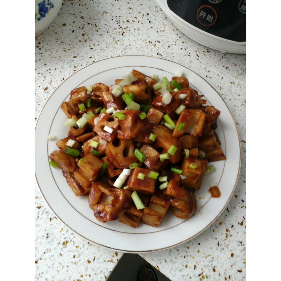 糖醋藕丁