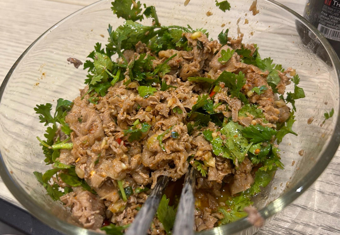 超级快手香菜拌牛肉