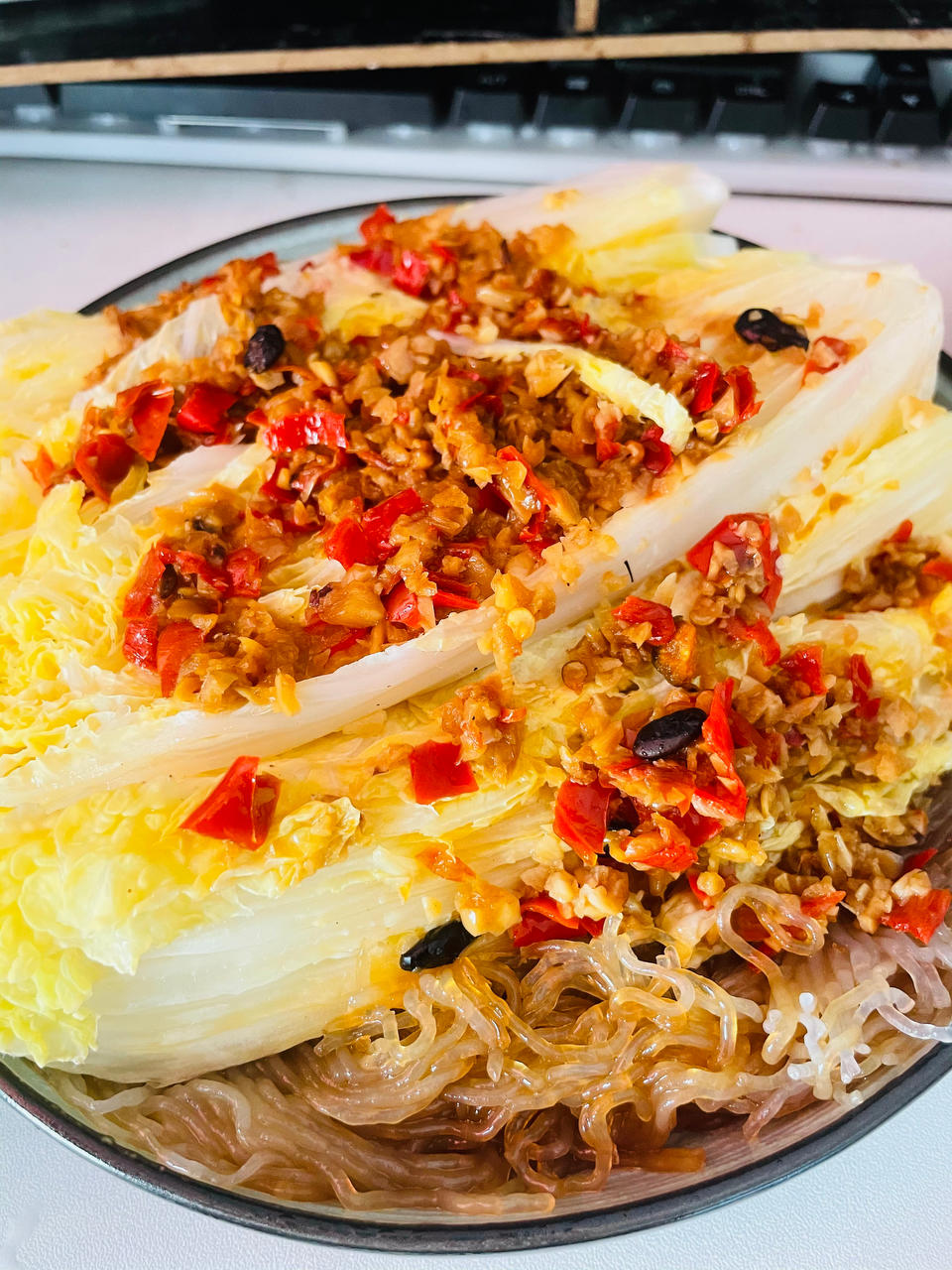 蒜蓉粉丝娃娃菜