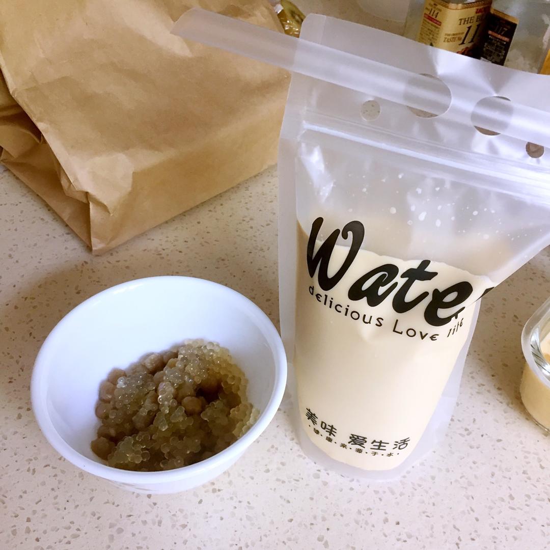 家庭版珍珠奶茶