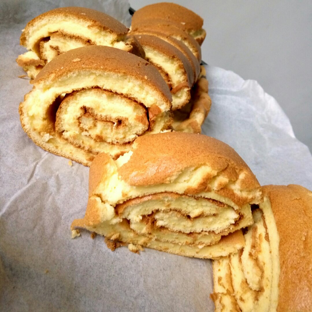 原味蛋糕卷