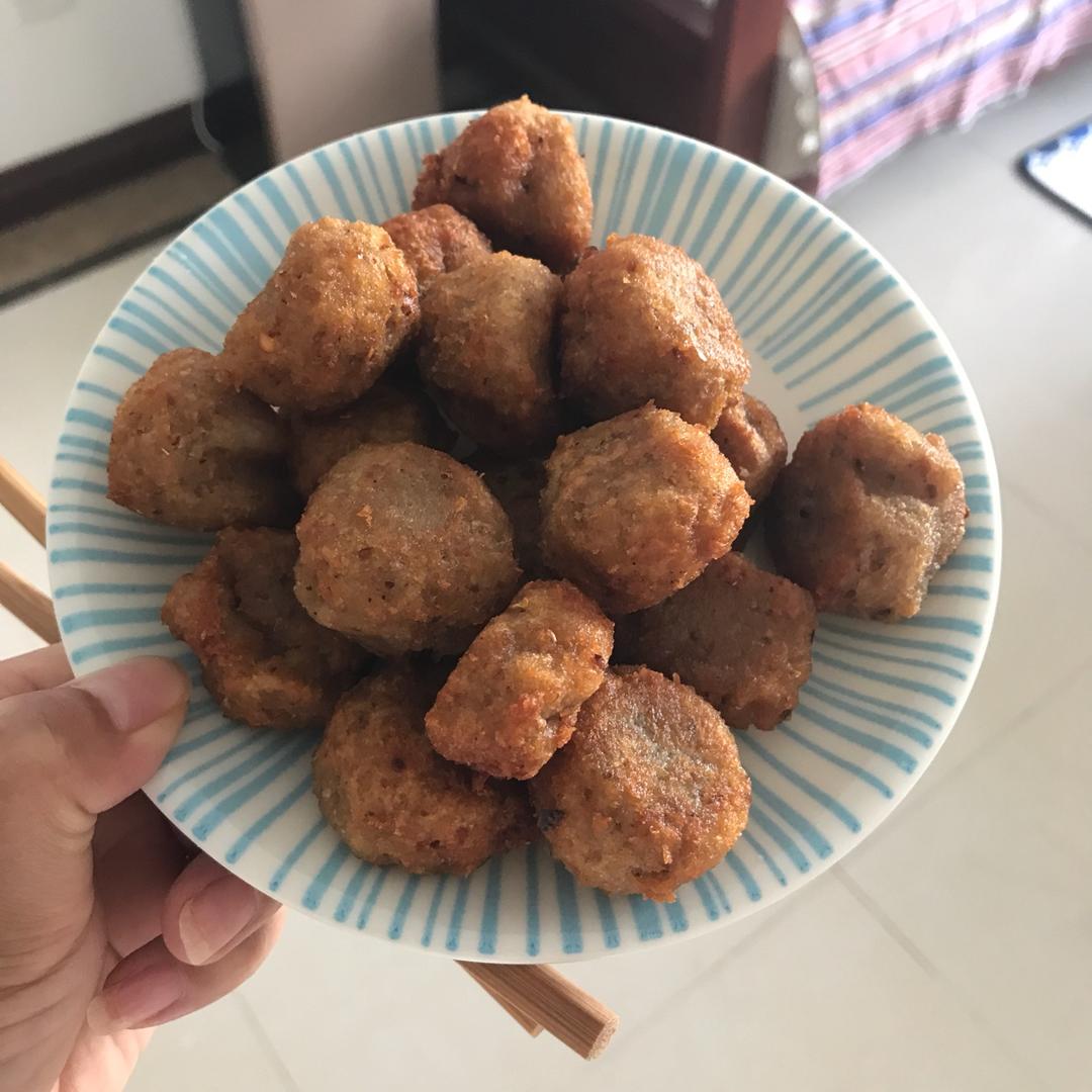 外公的炸藕圆（炸藕丸子）