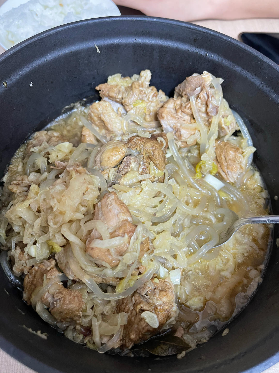 酸菜炖大骨头