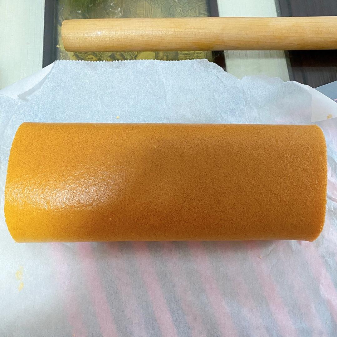 黄桃蛋糕卷（小四卷）