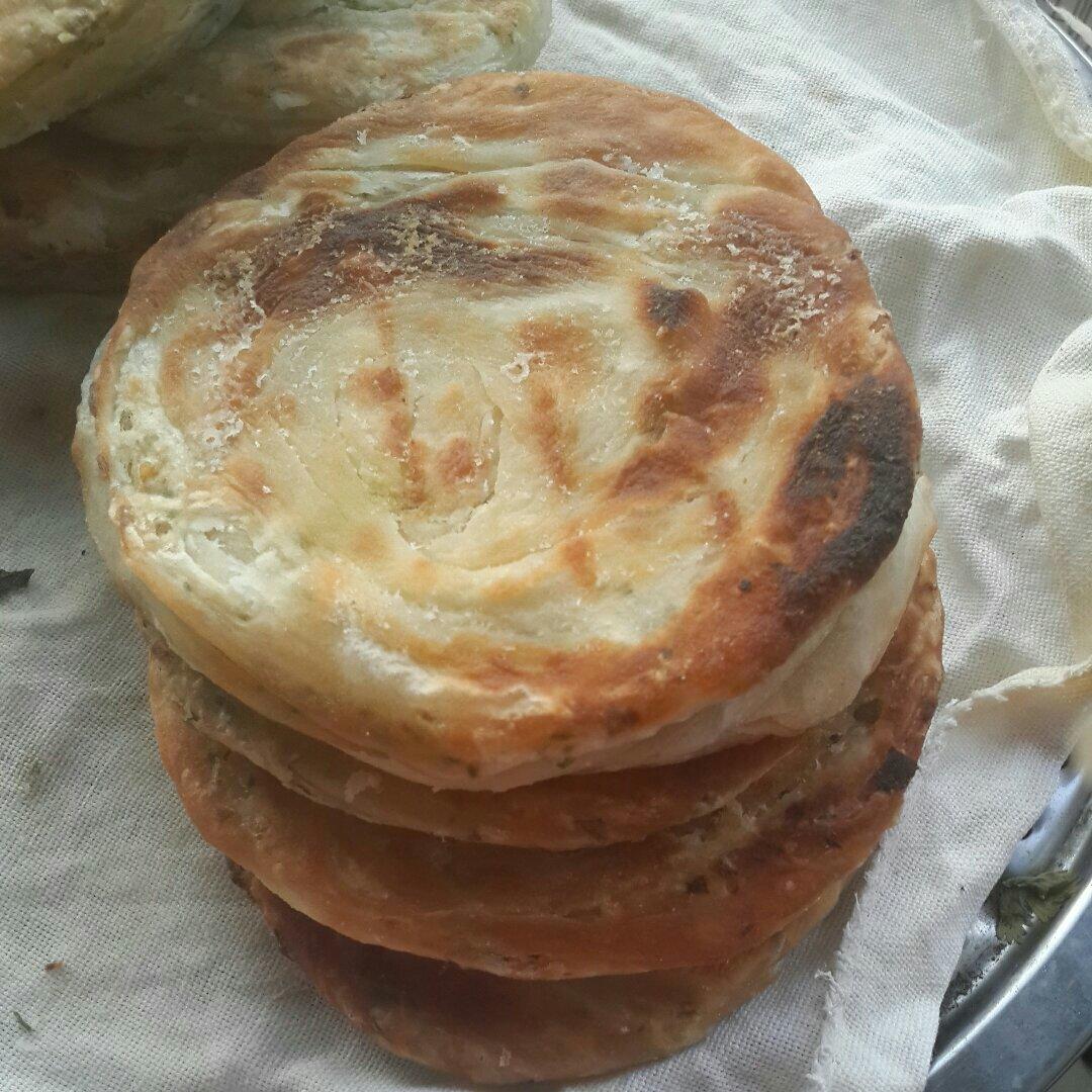 堂妈教你做飘香葱油饼