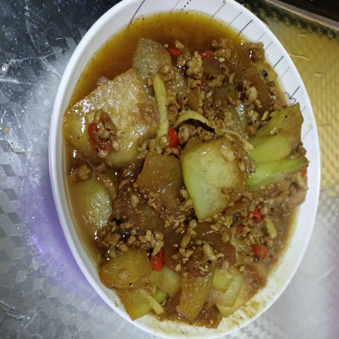 肉末炒冬瓜(超下饭)
