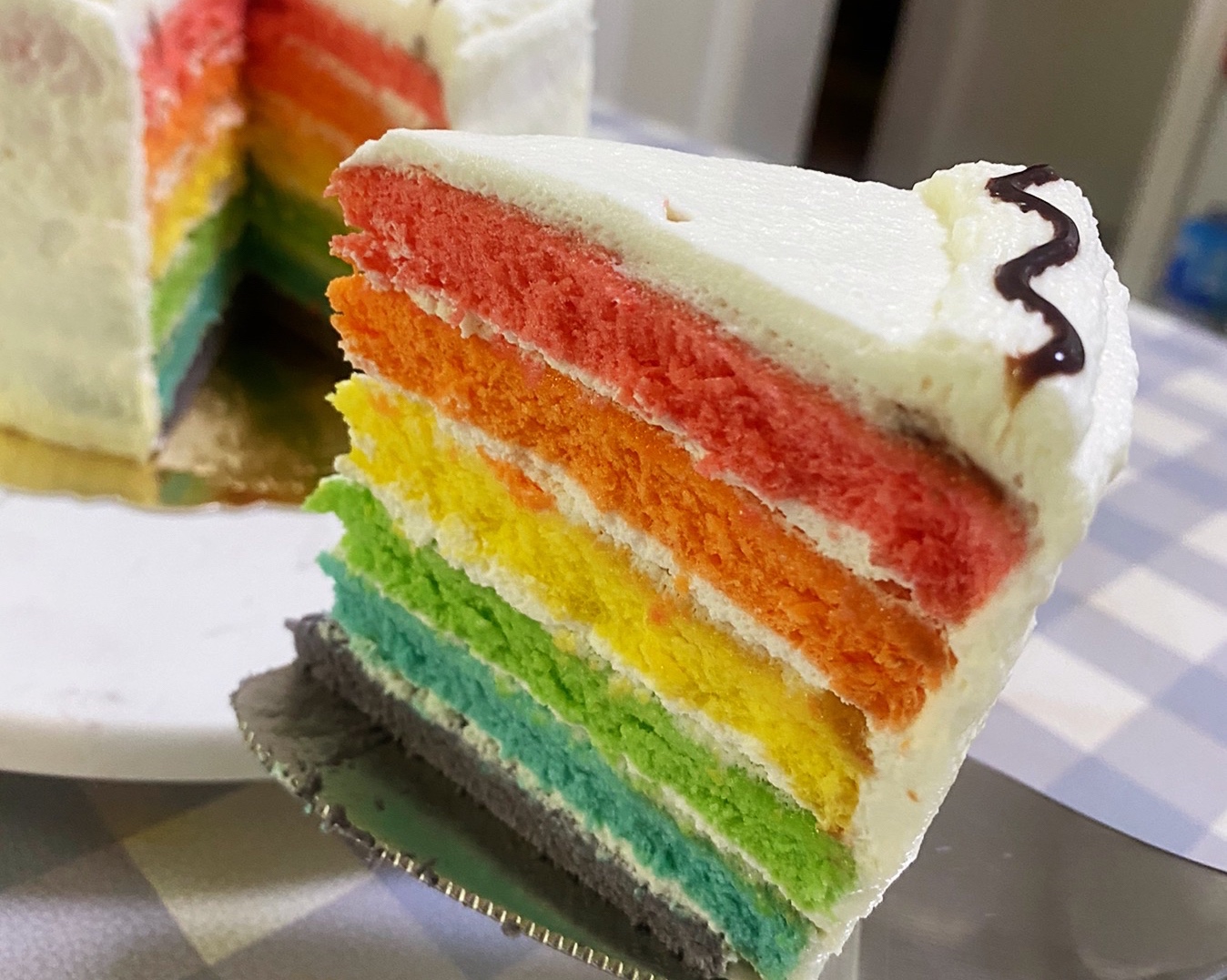 童趣彩虹蛋糕（6寸）的做法