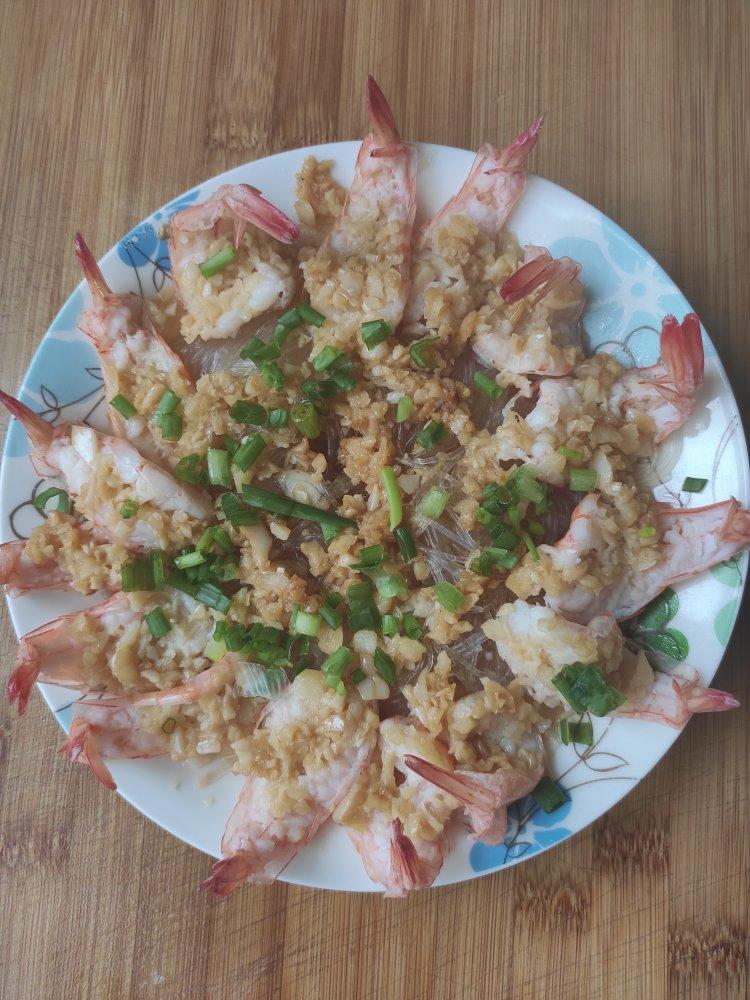 蒜蓉粉丝蒸虾