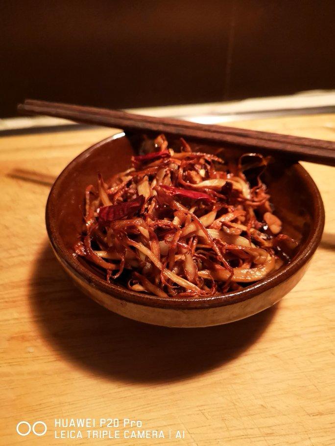 干煸手撕杏鲍菇