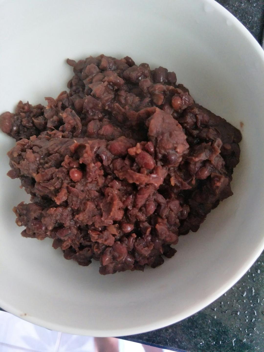 快手红豆馅